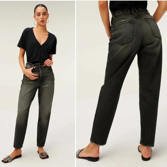Good American Denim - Good American Good Mom High Waist Jeans